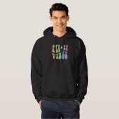 Groovy FIX IT VIBES Maintenance Ninja Technician R Hoodie (Voorkant volledig)