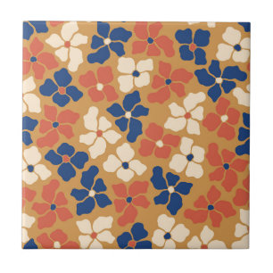Groovy Floral Tegeltje