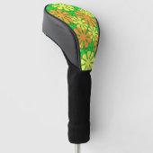 Groovy Flower Design Golfheadcover (Schuin)