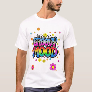 Groovy Flower Icon Mood T-shirt