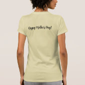Groovy Flower Mama Moederdag T-shirt (Achterkant)