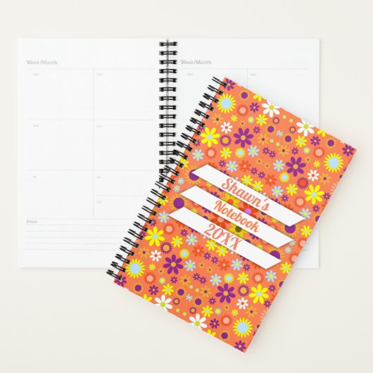 Groovy Flower Power Budget Planner (Display)