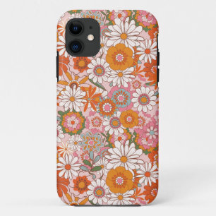Groovy Flower Power Pattern Case-Mate iPhone Case
