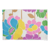 Groovy Flower Power Pillowcase Kussensloop (Voorkant)
