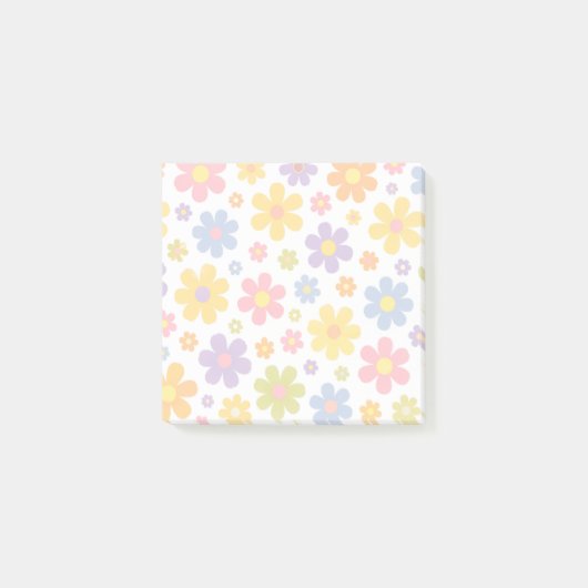 Groovy Flower Power Post-it® Notes (Voorkant)