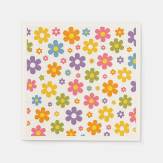 Groovy Flower Power Servet