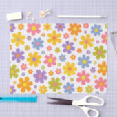 Groovy Flower Power Tissuepapier (Craft)