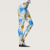 Groovy Flower Real Daisy Hippie Blossom Leggings (Rechts)