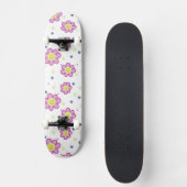 Groovy Flower Skateboard Design (Voorkant)