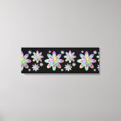 Groovy Flowers Canvas Afdruk (Voorkant)