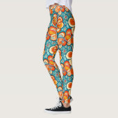 Groovy Flowers met Vibes Leggings (Links)