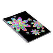 Groovy Flowers Notitieboek (Rechterzijde)