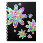 Groovy Flowers Notitieboek (Voorkant)