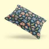 Groovy Flowers Retro Patroon Kussensloop