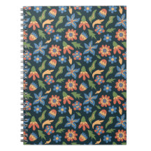 Groovy Flowers Retro Patroon