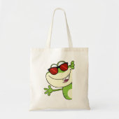 Groovy Frog Tote Bag (Voorkant)