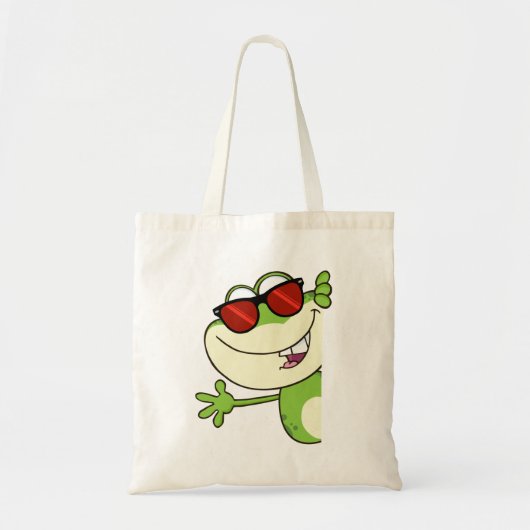 Groovy Frog Tote Bag (Voorkant)