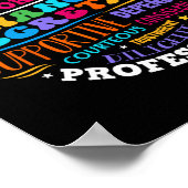 Groovy Front Desk Financial Secretary Admin Apprec Poster (Hoek)