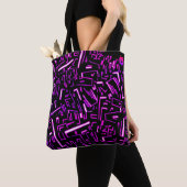 Groovy Fuchsia Tote Bag (Dichtbij)