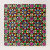 Groovy Funky Flower Power Onmogelijke Puzzel (Horizontaal)