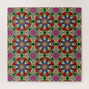 Groovy Funky Flower Power Onmogelijke Puzzel