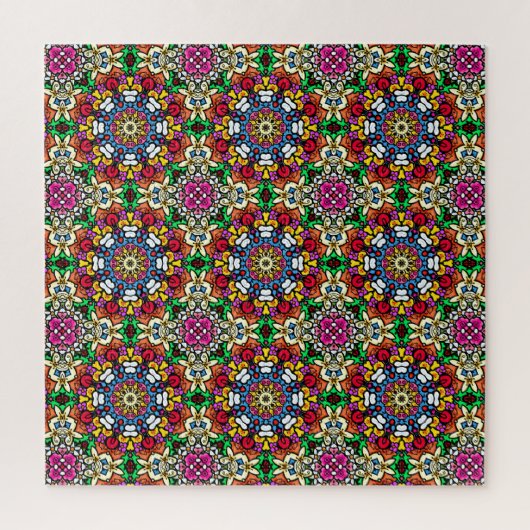 Groovy Funky Flower Power Onmogelijke Puzzel (Verticaal)