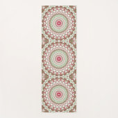 Groovy Funky Tie Dye Christmas Boho Hippie Mandala Yogamat (Voorkant)