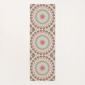 Groovy Funky Tie Dye Christmas Boho Hippie Mandala Yogamat (Achterkant)