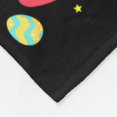 Groovy Funny Rabbit Egg Chick Easter Squad Day Men Fleece Deken (Hoek)