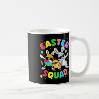 Groovy Funny Rabbit Egg Chick Easter Squad Day Men Koffiemok