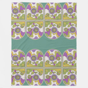 Groovy Garden Fleece Deken