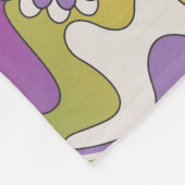 Groovy Garden Fleece Deken (Hoek)