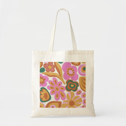 Groovy Garden Tote Bag (Voorkant)