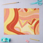 Groovy Geeltinten Tissuepapier (Craft)