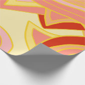 Groovy Geeltjes Cadeaupapier (Hoek)