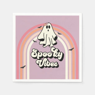 groovy Geest retro Halloween Griezelen Verjaardag Servet