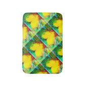 groovy gele harten badmat (Voorkant Verticaal)