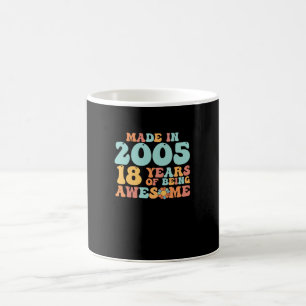 Groovy Gemaakt in 2005 18 Jaar Wezenlijk Koffiemok