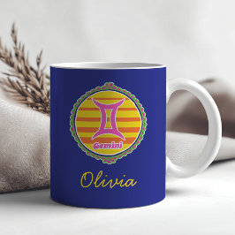 Groovy Gemini Custom Koffiemok