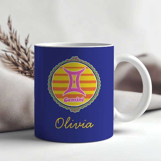 Groovy Gemini Custom Koffiemok