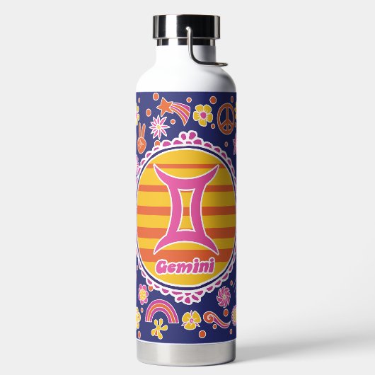 Groovy Gemini Custom Waterfles (Links)