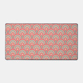 Groovy Geometric Floral Bureaumat (Voorkant)