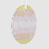 Groovy Geometrisch Abstract Pangender Pride Vlag Ornament (voorkant)