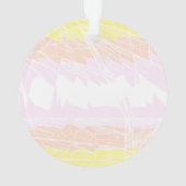 Groovy Geometrisch Abstract Pangender Pride Vlag Ornament (achterkant)