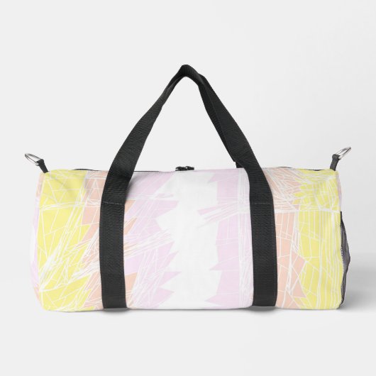 Groovy Geometrisch Abstract Pangender Pride Vlag Plunjezak (Voorkant)