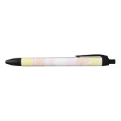Groovy Geometrisch Abstract Pangender Pride Vlag Zwarte Inkt Pen (Bovenkant)