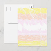 Groovy Geometrische Abstracte Pangender Pride Vlag Briefkaart (Voorkant / Achterkant)