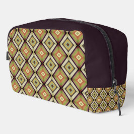 Groovy Geometrische Warme Tinten  Toilettasje