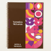 Groovy Geometry Planner 2026 – DIY Aangepast ontwe (Voorkant)