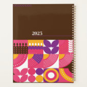 Groovy Geometry Planner 2026 – DIY Aangepast ontwe (Achterkant)